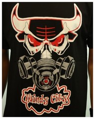 Funny Graphic T-Shirts WINDY CITY Printed Casual Fashion Humor Urban Tee