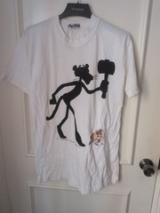 Vintage PINK PANTHER Shirt 1994 TOON TIME Size L 19×30 Embroidered RARE