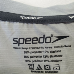 SPEEDO MEN’S SHORT SLEEVE SWIM UPF PROTECTION SHIRT(DOLPHIN GRAY SMALL)NWT