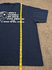 Vintage Hanes Heavyweight 50/50 Western Petroleum Blue T-Shirt Men’s L