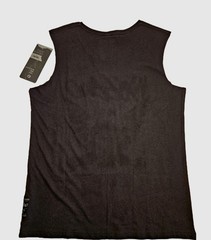 MOSSIMO SUPPLY CO. Sleeveless Black & White USA Graphic Men’s Size Small Muscle