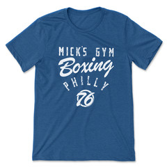 Micks Gym Boxing Philly 1976 Shirt Rocky Inspired Training Vintage Fight Tee