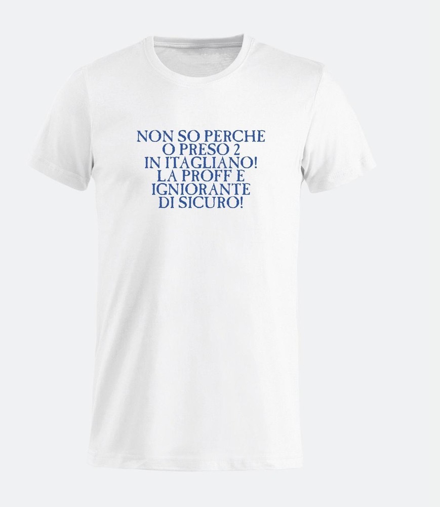 Funny School T-Shirt – “I Don’t Know Why I Took 2 in Italian”