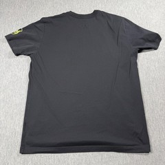 Nike Shirt Mens L Black Dri-Fit Graphic Training Workout Short Sleeve Tee