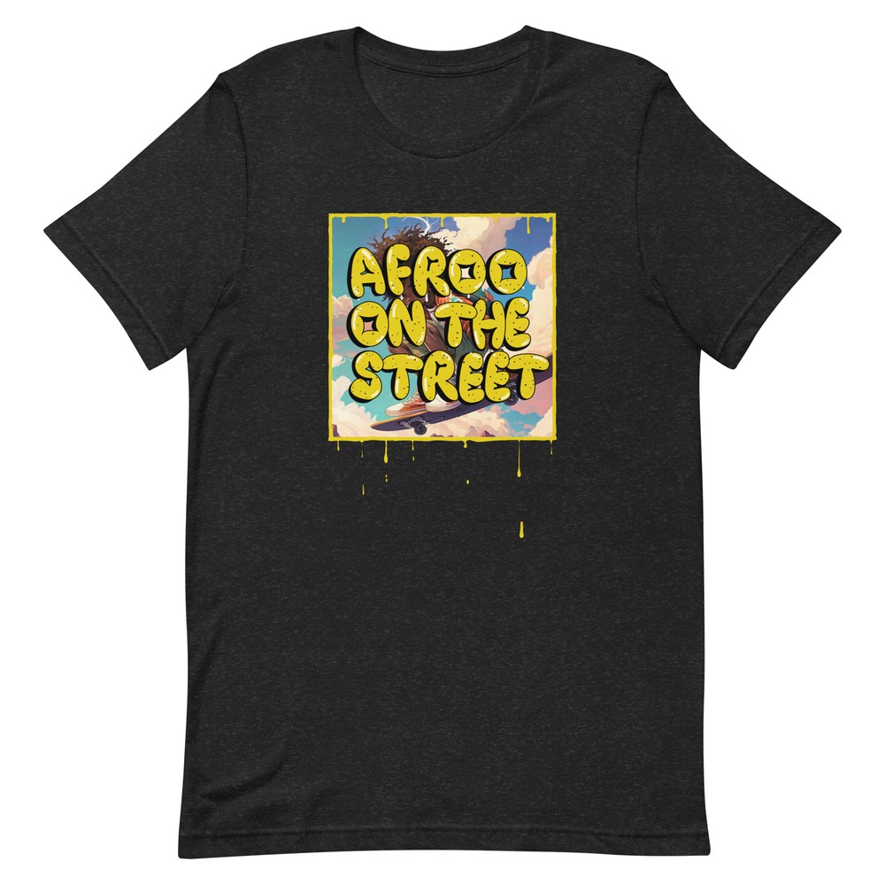 Afroo on the street (Unisex tee)