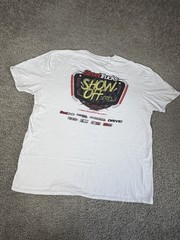 Motortopia Shirt Mens 2XL White Street Trucks Show Off Series Back Print