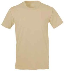 Soffe Men’s Dri Performance T-Shirt 100% Cotton Moisture Management 905 – Sand