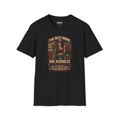 The Best Moms Are A-holes Shirt | Funny Garage Mom Pool Hall T-Shirt