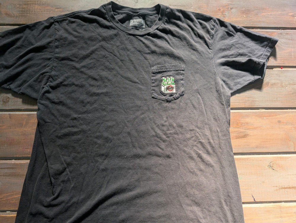 Altamont Black Tshirt Size L Six Pack Beer Logo