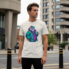 Urban Owl Drinking Can Men’s T-shirt