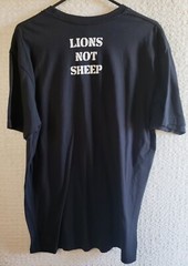 Next Level Men’s XL Crew Neck T-Shirt SS “Liberty or Death” “Lions Not Sheep”