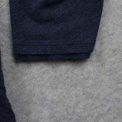 Vince Hoodie Shirt Mens Small Casual Lightweight Layered Lined Blue Long Sleeve