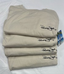 Panama Jack T-shirts, Size LG, Lot of 4,Cotton Blend Heavy Weight Unisex Khaki