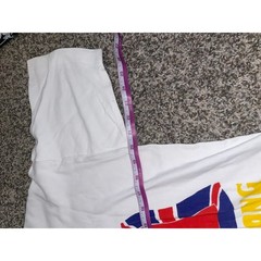 Vintage Hong Kong Independence Shirt 100 Years Flag Graphic White Large Tee VTG