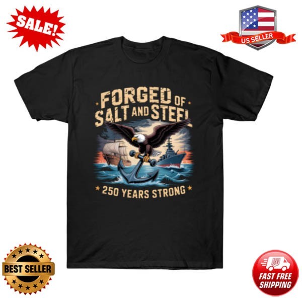 Us Naval Ships 250th Anniversary Tribut T-Shirt