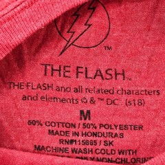 The Flash DC Comics Red Short Sleeve Cotton Blend T-Shirt Men’s M