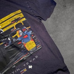 Hollister Oracle Red Bull Racing Formula 1 T-Shirt Mens Small Blue Graphic Tee
