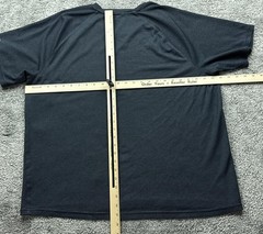 Champion Shirt Mens XL Black Geometric Tagless Polyester Jersey Breathable