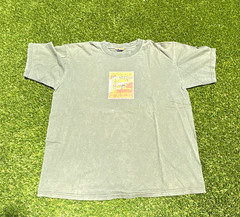 Vintage BYRD Graphic Print Crew Neck Short Sleeve T-Shirt Men’s L Green