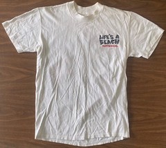 Vintage LIFE’S A BEACH SURFGEAR FEAR ME T-Shirt 80s 90s Bad Boy Club official M