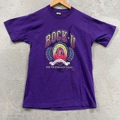 Vintage 1993 Rock U T Shirt Mens Large Fruit of the Loom Single Stitch Guitar Mu