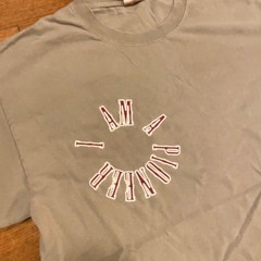 VTG 90s 00s District Threads T-Shirt I Am A Pioneer Graphic Trees Wrap Around L