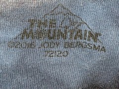 The Mountain Mens T-shirt Blue “Journey To The Dream time” Bear Family XL #6210