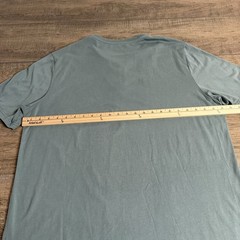 Free Fly Mens Henley T-Shirt Size (XL) Light Green Bamboo Viscose Blend EUC B9