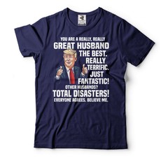 Great Husband Shirt Husband Political T-Shirt Trump Lover Husband Tee