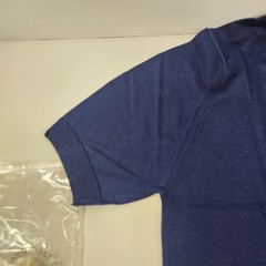 Vintage Montagut Raymond Mens Shirt Marine Blue Size 3 Polyamide BRAND NEW