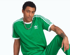 NEW MENS ADIDAS ORIGINALS CALIFORNIA TREFOIL TEE SHIRT ~SIZE LARGE #IM0410 SALE!
