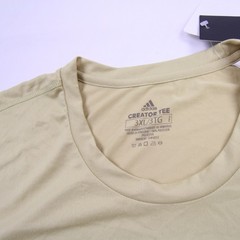 adidas Creator Short Sleeve Shirt Men’s Gold New with Tags 3XLT