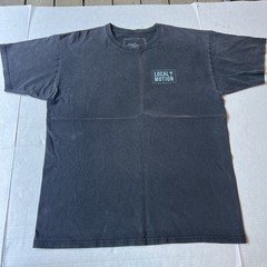 Retro Local Motion Waikiki Shoreline Hotels Surf Shirt Large Surfer Gray Vintage