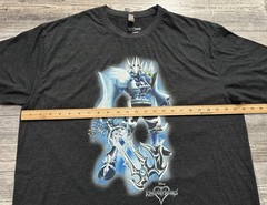 Disney Kingdom Hearts Game No Heart Shirt Mens 2XL Gray Square Enix Short Sleeve
