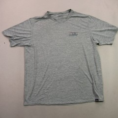 Patagonia Men’s Large L Gray Heathered Crew Neck Short Sleeve T-Shirt Save Our