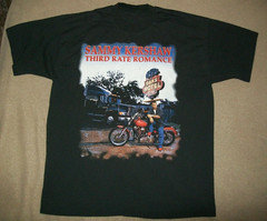 Vtg ThridRate Romance Sammy Kershaw Cotton Black T Men Women Shirt JJ08
