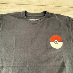 Pokemon WeLoveFine Mens XL Black Poke Ball Graphic T-Shirt 100% Cotton 2016