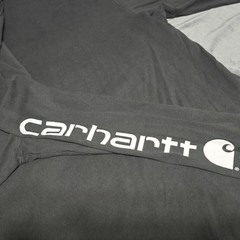 Carhartt Shirt, Sz 2XL, Black Loose Fit Long Sleeve Workwear, TK0231-M