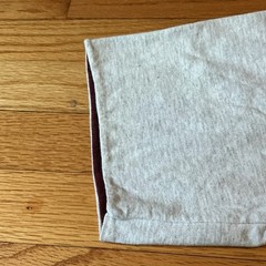 Vintage single stitch T-Shirt belton stacked collar Cotton made in USA L