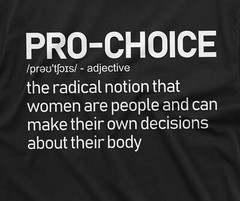 Pro Choice Feminism T-shirt Women’s Rights Supporter ProChoice Feminist Tee