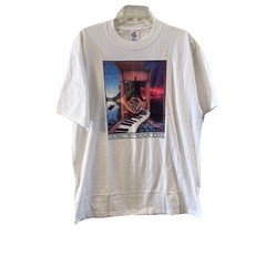 VTG Jerzees 90s Frost Newton Music To Your Eyes Nature Orchestra T-Shirt L Rare