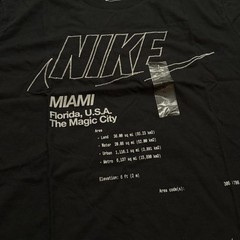 Nike Miami Magic City T-Shirt Standard Fit SZ XL DJ5845-010 Brand New