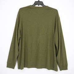 Cremieux Men’s Long Sleeve Shirt XXL Olive Heather Solid Stretch NWT