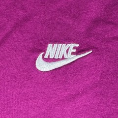 Nike The Nike Tee Mens Large Plum Purple Embroidered Futura Logo Short Sleeve T