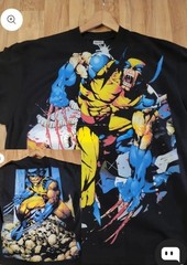 Wolverine (Front & Back)ON A SHAKA HEAVYWEIGHT GARMET DYED T SHIRT