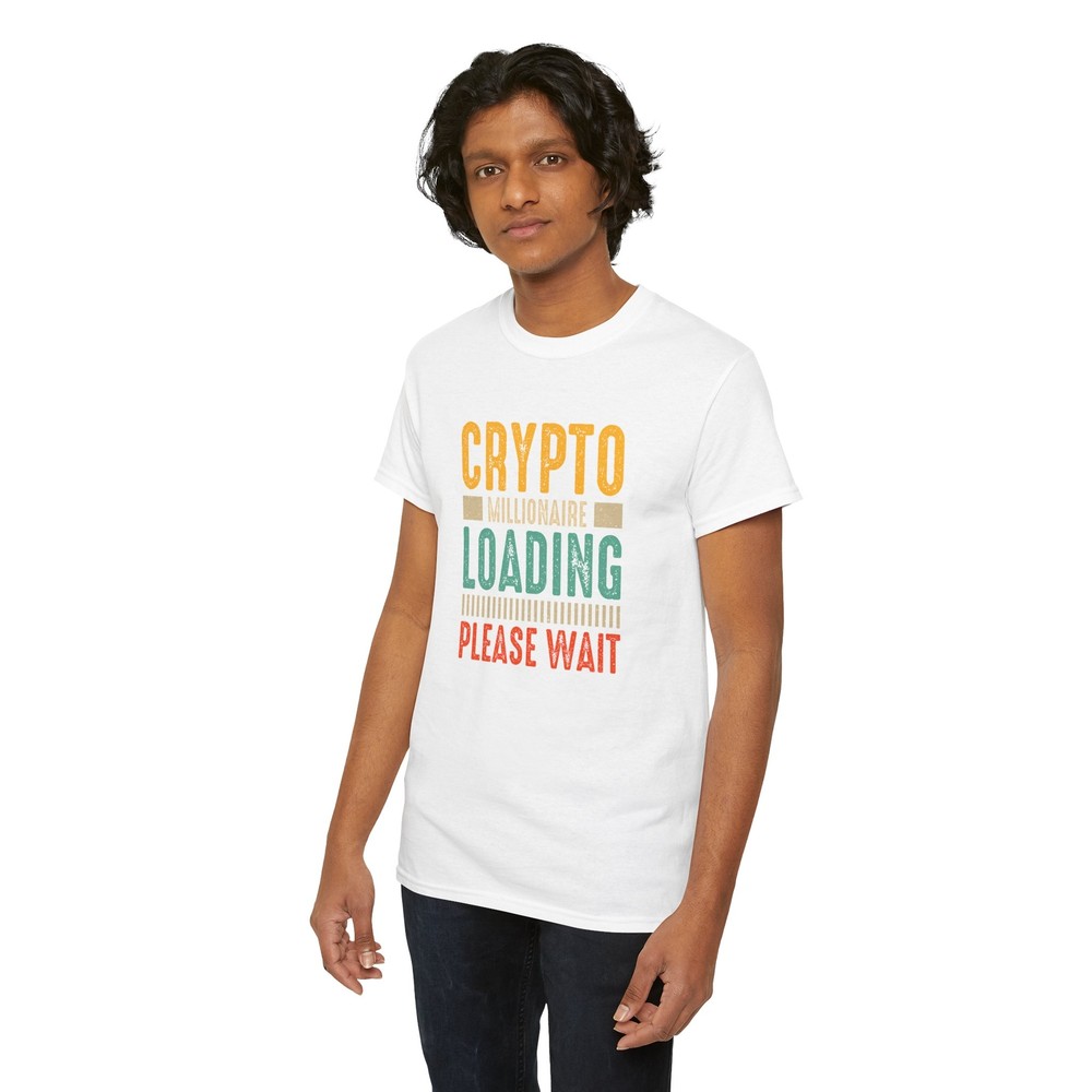 Mining Bitcoin T-Shirt – Funny Crypto Trader Blockchain BTC Graphic Tee