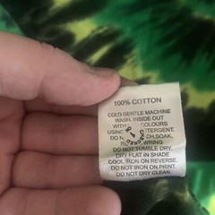 NWT Show Off Clothing Jamaica Good Vibes Only Tie Dye T Shirt Size Large