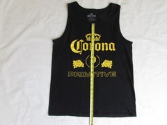 Primitive Apparel x Corona Heritage II Tank Top Black Sleeveless Tee Cotton Sz M