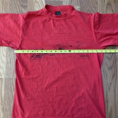 VTG Fear and Loathing Las Vegas T-Shirt Large Ralph Steadman RED Anvil