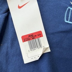 Vintage Nike Center Swoosh T Shirt Deadstock Size Large 90s Embroidered Logo